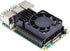 Yahboom Cooler for Raspberry Pi 5 with PWM Cooling Fan, Aluminum Heatsink, Insulation Silicone Thermal Pad
