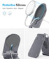 OMOTON Stand for MagSafe Charger, Foldable Phone Holder for MagSafe Accessories, Compatible with iPhone 12-16