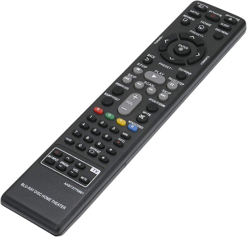 Blu-ray Remote Compatible with LG Home Theater, AKB73775801, AKB73775821, AKB73775813, AKB73775819