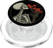 PopSockets PopGrip for MagSafe - Skull Floral Gothic Flowers Bouquet Dark Wildflowers Art