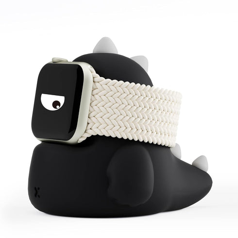 ELETIUO Charger Stand Compatible with Apple Watch Series Ultra2/Ultra/10/9/8/SE2/7/6/SE/5/4/3/2/1 (49/46/45/44/42/41/40/38mm),Dinosaur iWatch Charging Dock,Supports