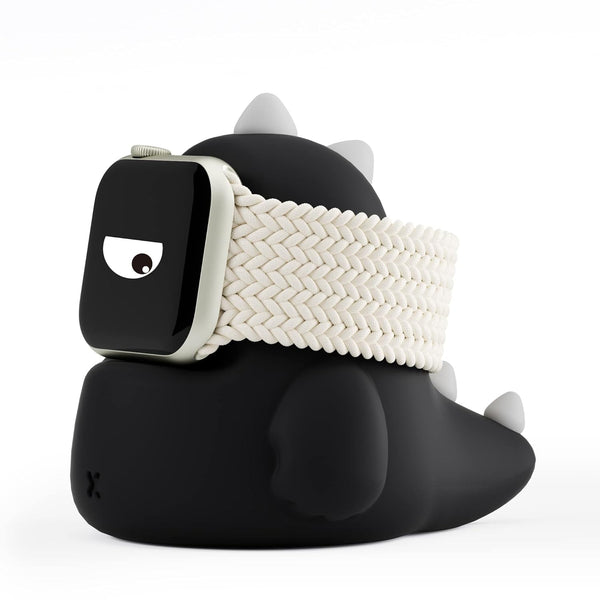 ELETIUO Charger Stand Compatible with Apple Watch Series Ultra2/Ultra/10/9/8/SE2/7/6/SE/5/4/3/2/1 (49/46/45/44/42/41/40/38mm),Dinosaur iWatch Charging Dock,Supports