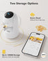 Dzees 2K Indoor Security Pet Camera, No Subscription, 360° WiFi with MagicPix Night Vision, 2-Way Audio, Motion Tracking