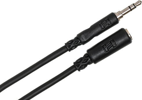 Hosa MHE-110 3.5 mm TRS to 3.5 mm TRS Headphone Extension Cable, 10 Feet
