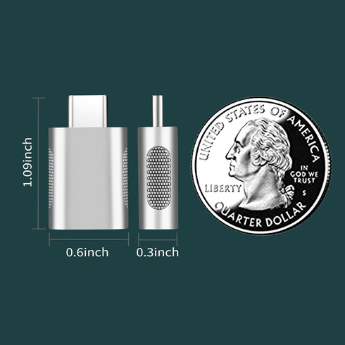 USB C to USB A OTG Adapter (2pcs Pack), USB C Male to USB 3.0 Female Adapter for Macbook, Laptop, Phone, Type C Devices