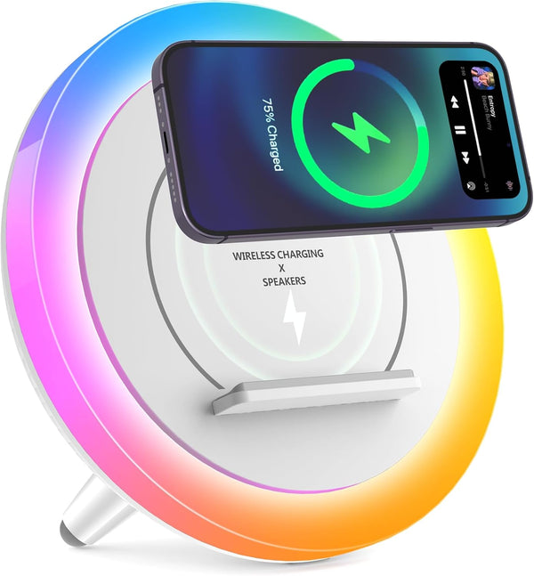 Wireless Charging Bluetooth Speaker, Kids Bluetooth Speaker Best Birthday Gift Ideas for Teenage Music Gifts, 10W