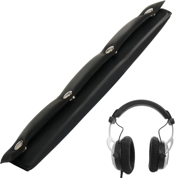DT880 Headband Cushion Replacement, Protein Leather Pad Compatible with DT 770, 860, 880, 990 PRO, Sennheiser HD380,