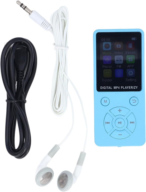 YuRui TENG 64GB MP3 MP4 Player with 5.0, 1.8 Inch Screen, Portable HiFi Music