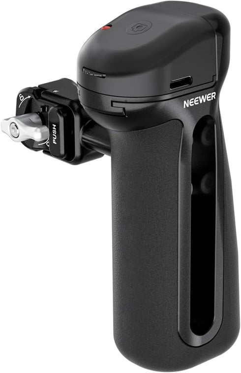 NEEWER Quick Release Side Handle with Bluetooth Shutter, Cold Shoe, 360 Rotation, Compatible