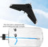 1500ml 150-200cc RC Airplane Fuel Tank,Transparent High Strength Sealed Capacity CNC Machined Metal Fuel Container
