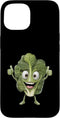 Spinach Smiling Design Spinach Smiling Case for iPhone 15