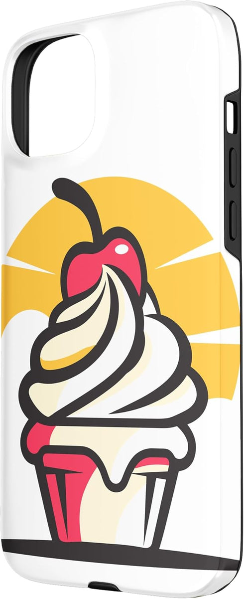 Frozen Dessert Graphic Shirts and Presents 15 Ice Cream Drawing Sorbet Case for iPhone Plus