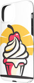 Frozen Dessert Graphic Shirts and Presents 15 Ice Cream Drawing Sorbet Case for iPhone Plus