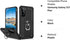 IKAZZ for Galaxy S21 Plus Case, Military Grade Shockproof Heavy Duty with Magnetic Kickstand, Black