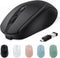 Bluetooth Wireless Mouse USB C, Rechargeable Silent Ergonomic Mouse for Macbook Air Pro/Computer/Laptop