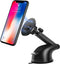 HZEL Magnetic Car Phone Holder, Vehicle Windshield Dashboard Cellphone Mount, Suction Cup Hands