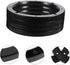 GLEAVI 2 Pairs Plastic Horn Gasket Speaker Spacers, Auto Speaker Adapter Ring Washers for Vehicles