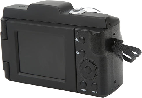 Portable Digital Video Camera Camcorder, 16MP 16X 1080P with 2.4 Inch 180 Degree Flip Screen for Beginners