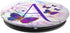 Purple Butterfly Letter A Initial Personalized Monogram PopSockets Adhesive PopGrip