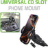 Cellet Universal CD Slot Phone Mount, 360° Rotating Car Phone Holder with Secure CD Slot Base
