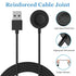 Charging Cable for Fossil Gen 4, Gen 5, Gen 5E, Gen 6 Smart Watch, Replacement USB Charger 3.3ft (Black)