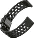 22mm Watch Band, Lamshaw Soft Silicone Magnetic Buckle Sport Replacement Straps for Women Men Compatible with KACLUT Smart Watch/EIGIIS K57 Pro 1.96 Military Smart Watches/ESFOE K57 1.96 Military Smart Watch/K57 Pro 1.96 Military Smart Watches