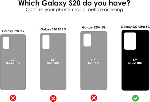 OtterBox Symmetry S20 S20 5G S20 Series Case for Galaxy Ultra/Galaxy Ultra (ONLY - Not Compatible with Any Other Galaxy