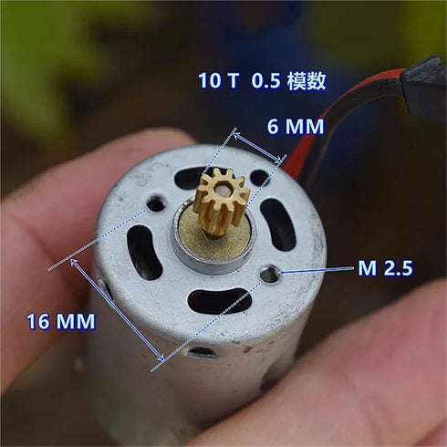 ACOSBKK RS-380SH-4528 DC5V 6V 7.4V 25200RPM 28MM High Speed Power Large Mini Carbon Brush Motor DIY RC Toy Car Boat