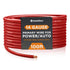 InstallGear 14 Gauge OFC Primary Remote Wire, 100-feet Red | Speaker Cable for Car Speakers, Home Theater
