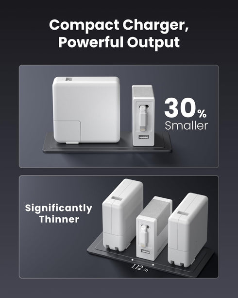 Gitryin 40W 33.5in iPhone14/13/12, Portable Charger Block, Retractable Wall Charger, PD Fast Charging Block