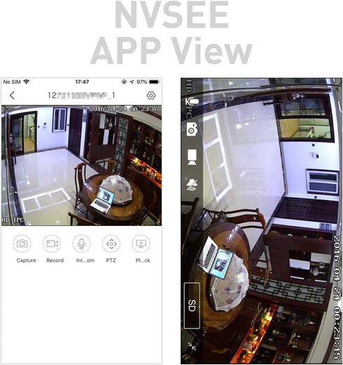 Revotech Zoom Mini Security IP Camera, HD 3MP Indoor CCTV with 2.8-12mm Manual Zoom Lens, Black