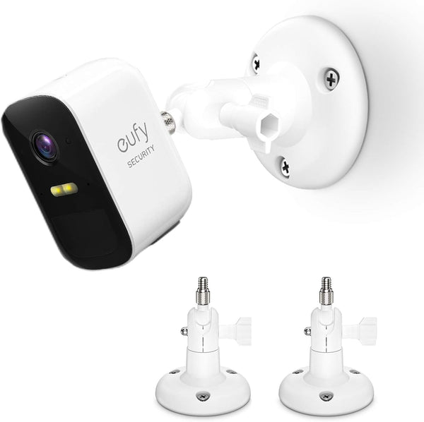Adjustment Wall Mount Holder for Eufycam 2c, Eufycam 2, Eufycam E and Other Eufycams, 1/4" Screw Eufycam Wall Mounts
