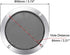 uxcell 2pcs 3" Speaker Grill Mesh Decorative Circle Woofer Guard Protector Cover in Silver