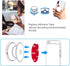 8pcs Clear Sticky Adhesive Pads for Socket Base Mount, 1.38 inches Round Double-Sided Replacement Tapes for Phone Stand