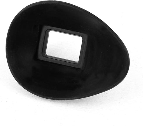 Ruilogod 18mm Black Rubber Universal Cameras Monitor View Finder Cover