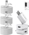 OLAIKE 3 Pack 5m/16ft Charge Cable for Ring Stick Up Cam Battery/Plug-in 3rd Gen, Weatherproof Power Adapter (White)