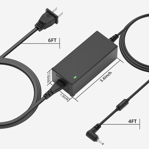 ZOZO 12V 2.2A 26W Charger for Samsung Chromebook 2 3 303c 500c 501c 503c