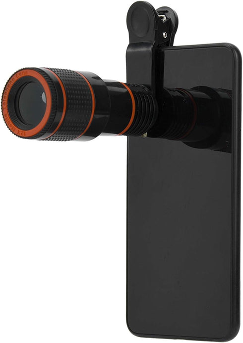 Macro Lens for Phone, 12x Telephoto Lens, Professional Universal Telephoto Lens for Smartphone