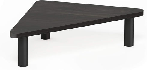 19.6" Furinno TURN-N-TUBE Monitor Stand Riser, Wide Triangle Corner Monitor Riser, Laptop Stand for Desk, Office Desk