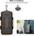 K&F Concept Camera Battery SD Card Holder for 4 SD Cards, 2 Camera Batteries, Water-Resistant Anti-Shock Case, Small SD