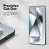 FLOLAB NanoArmour ONETIME for Samsung Galaxy S24 Case Friendly Screen Protector, Tempered Glass 2 Pack