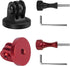Mechrig Aluminum Tripod Mount Adapter for Gopro Hero 13/12/11/10/9,2 Pack Compatible with Standard