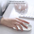 Wireless Bluetooth Mouse for Apple iPad, iPhone, MacBook, Android, Samsung Tablet, Dual-Mode Rechargeable Portable Mice