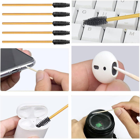 Cell Phone Cleaning Kit - 116 Pcs Speaker Cleaner for iPhone & Android Phones, Charging Port Cleaning Tool, Electronic