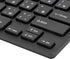 SUNGOOYUE Ergonomic Mini 78 Keys USB Wired Keyboard for PC Notebook Computer Laptop (Russian)