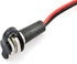 RLECS 5pcs DC-099A DC Female Panel Mount Jack Connector with Dustproof Plug, IP67 68