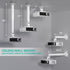 3-in-1 44lbs (PM-003-W), WALI Projector Mount Ceiling/Wall - Universal Bracket with Extension Pole, Height Adjustable