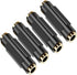 3.5mm (1/8 Inch) Stereo Jack Female to Female Adapter Connector, Gold Plated (4 Pack)
