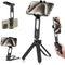 ULANZI MA26 Foldable Phone Tripod - Pocket Vlog Video Tripod Handle, Aluminium Smartphone Desk Stand, Lightweight