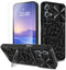 Shop Motorola G Stylus 5G 2023 Case: Black Leopard Print, 6.6" with Screen Protector, Slide Camera Cover & Ring Holder